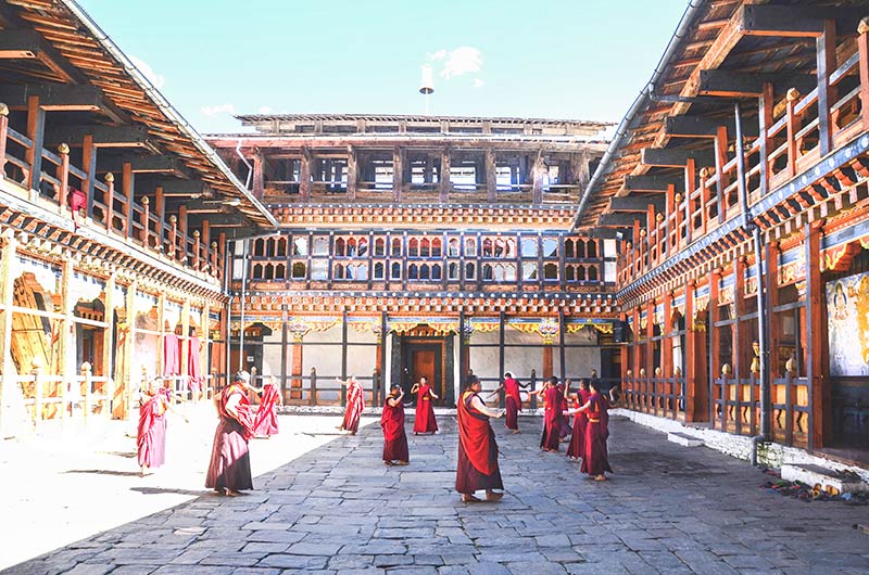 Gangtey monastery