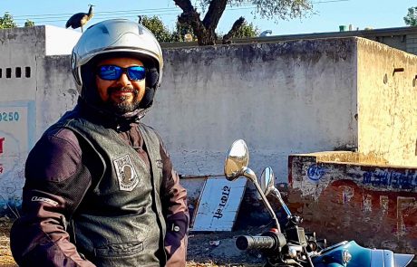 RC Vinod in Rajasthan Motorcycle Tour