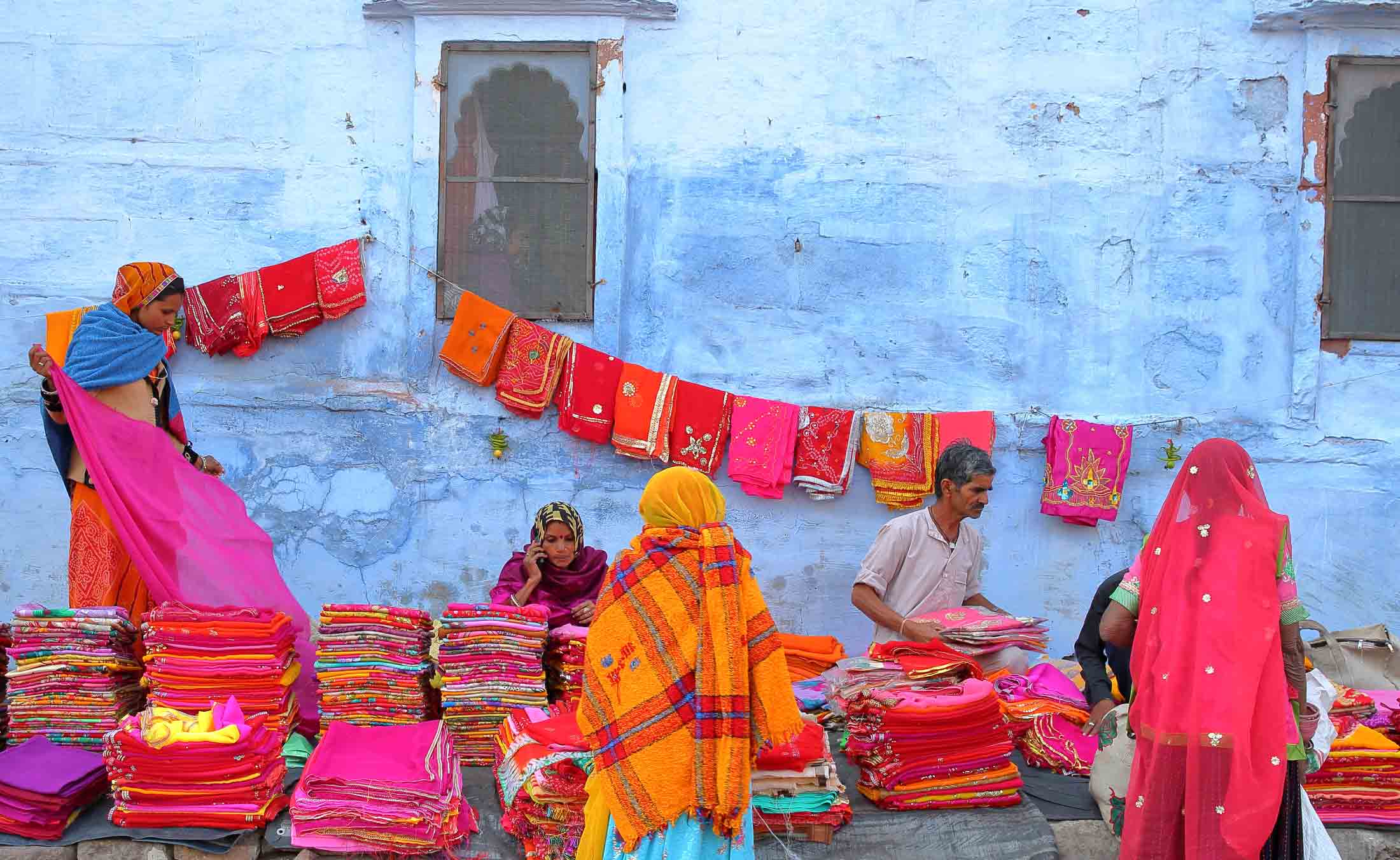 Streets in Rajasthan, India