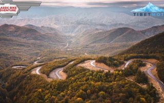 Curvy roads in Georgia, Armenia