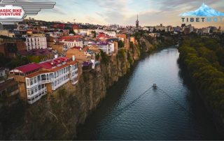 River through Tiflis